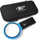 Vision Aid 30X Hands-free Magnifier With Ultra Bright 36 Led Lights Case 4 New. Price: $36.25.