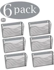Ybm Home Mesh Wall Mount File Holder Silver 13.1 3.75 In. 8.5 6 Pack New. Price: $79.99.