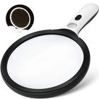 Magnifying Glass With Large 5" Lens, Handheld Illuminated Lighted Magni... New. Price: $28.45.