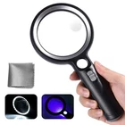 Magnifying Glass With Light, 30 Led Lights Handheld Illuminated Magnifier Wit... New. Price: $23.48.