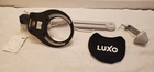 Luxo 18346LG Lfm Led Illuminated Magnifier, 40" Arm, 5" Lens, Clamp, Light Gray Used. Price: $250.00.