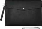 Wonderpool Pu Leather Envelope Documents File Portfolio Large A4, Black New. Price: $20.71.