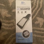Led Magnifier Glass Magnipros Reading New. Price: $29.99.