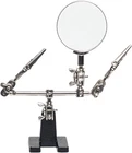 Helping Hands Magnifier With Dual Alligator Clips 2.5X Magnifying Glass Station New. Price: $19.99.
