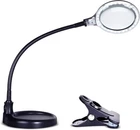 Brightech Lightview Pro Flex Hands Free Magnifying Glass Desk With Clamp New. Price: $70.00.