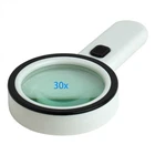 Tmango Magnifying Glass With Light, 30X Handheld Large White New. Price: $14.76.
