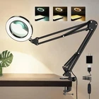 10X Magnifying Glass Led Desk With Base And Clamp Forjewelry Making/reading New. Price: $17.99.