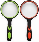 2 Pack 75MM 10X Handheld Magnifying Glass,rubber Reading Magnifier For Kids Seni New. Price: $13.95.