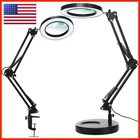 Kirkas 10X Magnifying Glass Light Stand 2-IN-1 Stepless Dimmable Led Desk New. Price: $77.63.