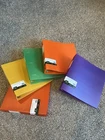 5-PACK Filexec Heavy Duty Plastic 3 Ring Binder 2"- Size Letter W/ Inside Pocket New. Price: $30.00.