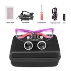 3.5X Binocular Dental Loupes Glasses Magnifier Optical Purple Us New. Price: $30.99.