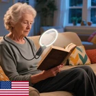 2500MAH 5X/10X Hands-free Magnifying Glass With Light For Reading, Sewing New. Price: $44.98.