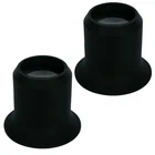 Pineapple 2 Pack 10X Jewelers Loupe Magnifier, Jewelry Eye Small, Black New. Price: $18.07.