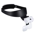 Headband Magnifier With Led Lights Hands-free Magnifying Visor For Close New. Price: $30.46.