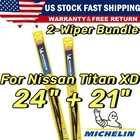 Wiper Blades 2-PACK Standard Fits 2016+ Nissan Titan Xd 30240/210 New. Price: $31.41.