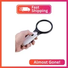 Cute New 45X Handheld Magnifying Glass Reading Lens 3 Led Light Jewelry Loup. Price: $13.39.