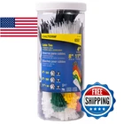 Calterm 71110 4"X8"X11" Nylon Cable Tie, Black & Natural, Assorted New. Price: $45.77.