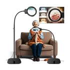 30X 10X Large Floor Magnifying Glass With Light STAND,72 Led Fl... Fast Ship New. Price: $59.99.