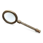 Decorative Magnifying Glass 5X Magnification Brass Handle With Antique Finish.... Price: $30.09.
