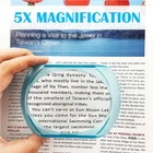 Magdepo 5X Desktop Dome Magnifier Paperweight 3 Inch Magnifying Glass Optical... New. Price: $21.32.