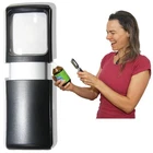 Easy Magnifier Small-magnifying-glass With Led-light 3X Lighted-pocket Hand Held New. Price: $18.29.