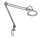 LFG028217 Luxo Lfm Led Magnifier, 30" Arm, 5-D Lens & Edge Clamp, Light Grey New. Price: $239.84.